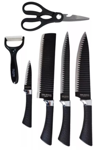 Cuchillos De Cocina X 6 Piezas